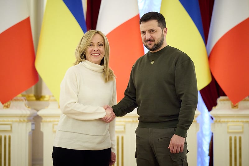 Italy and Ukraine